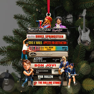 Retro - Personalized Gifts For Christmas Ornament 01qhmg011025