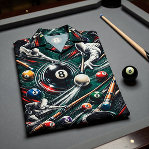 Billiards Hawaiian Shirt - Personalized Gifts 01NAQN090626