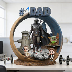 Strongest Dad Acrylic Plaque, Personalized Father's Day Gifts For Dad 02qhtn240426