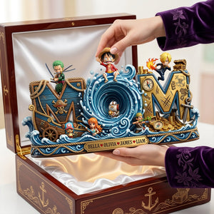 Captain Mom Acrylic Plaque - Personalized Gifts For Mom 04TOLU260326-Homacus