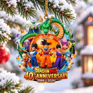 Warriors Celebrated 40th Anniversary Acrylic Ornament - Personalized Christmas Gifts 09naqn210926