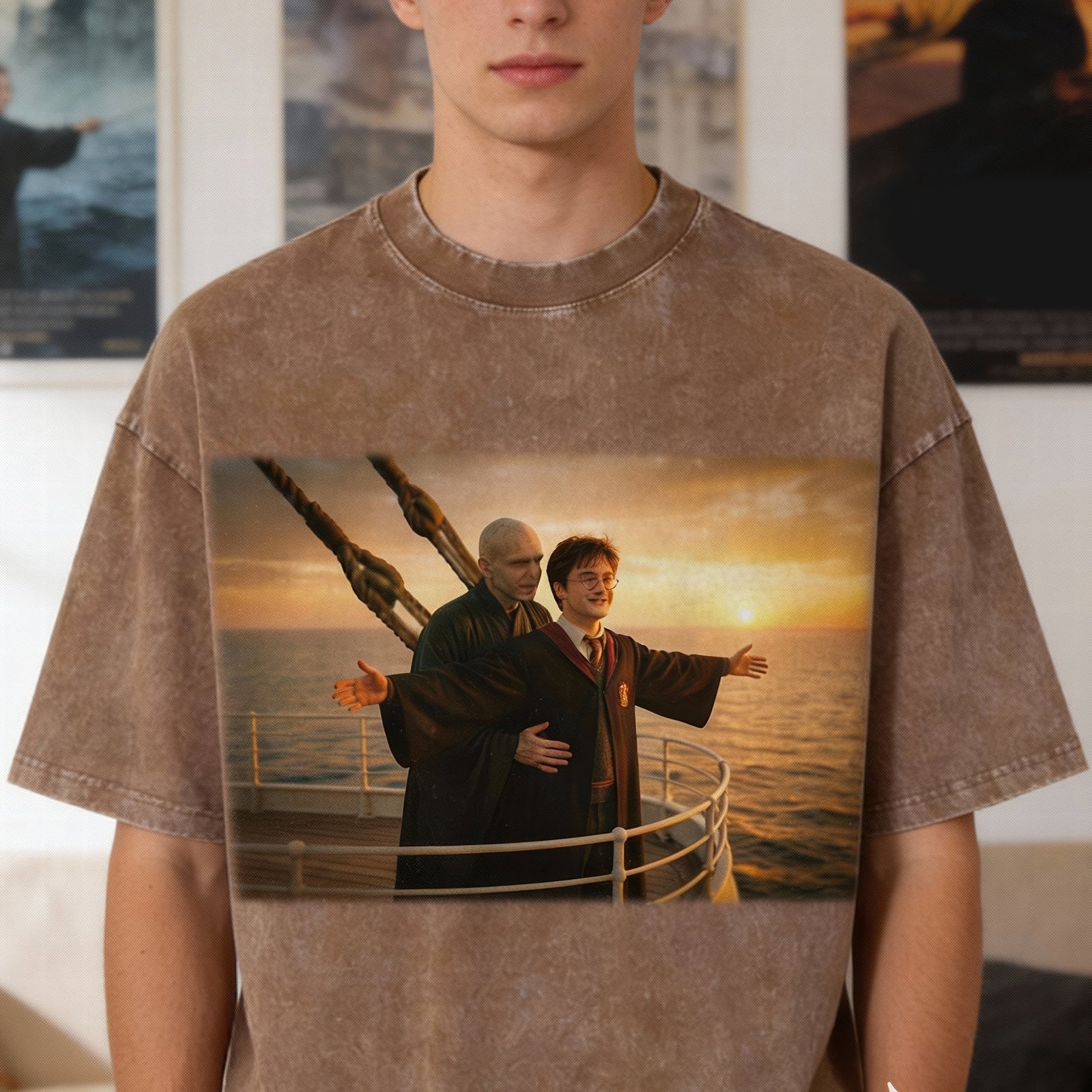 Deck of Destiny 2D Washed T-Shirt - Funny Gifts 01huqn241225