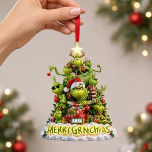 Funny Christmas Tree Ornament, Personalized Gifts 01QHTN280826