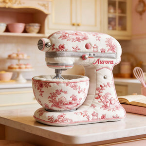 Baking Mixer Toile De Jouy Custom Shape Pillow - Personalized Gifts For Baking Lover 01pgta121225