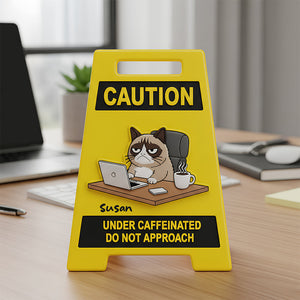 Grumpy Officer - Acrylic Plaque Personalized Gifts For Coworkers 04PGDT271125
