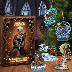 Christmas Family Advent Calendar Acrylic Blind Box - Personalized Gifts For Family 04pata181125