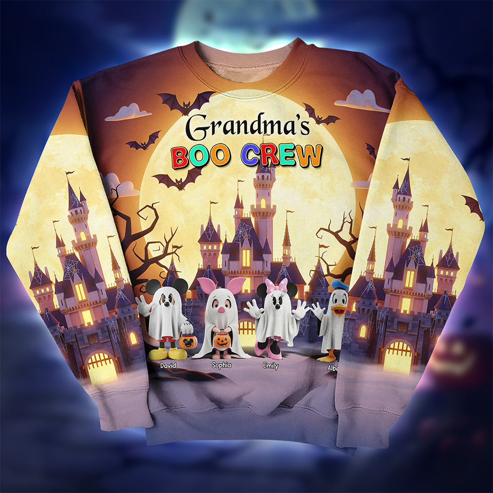 Ghost Characters 3D Shirt – Personalized Gifts for Grandma 02naqn070825-Homacus