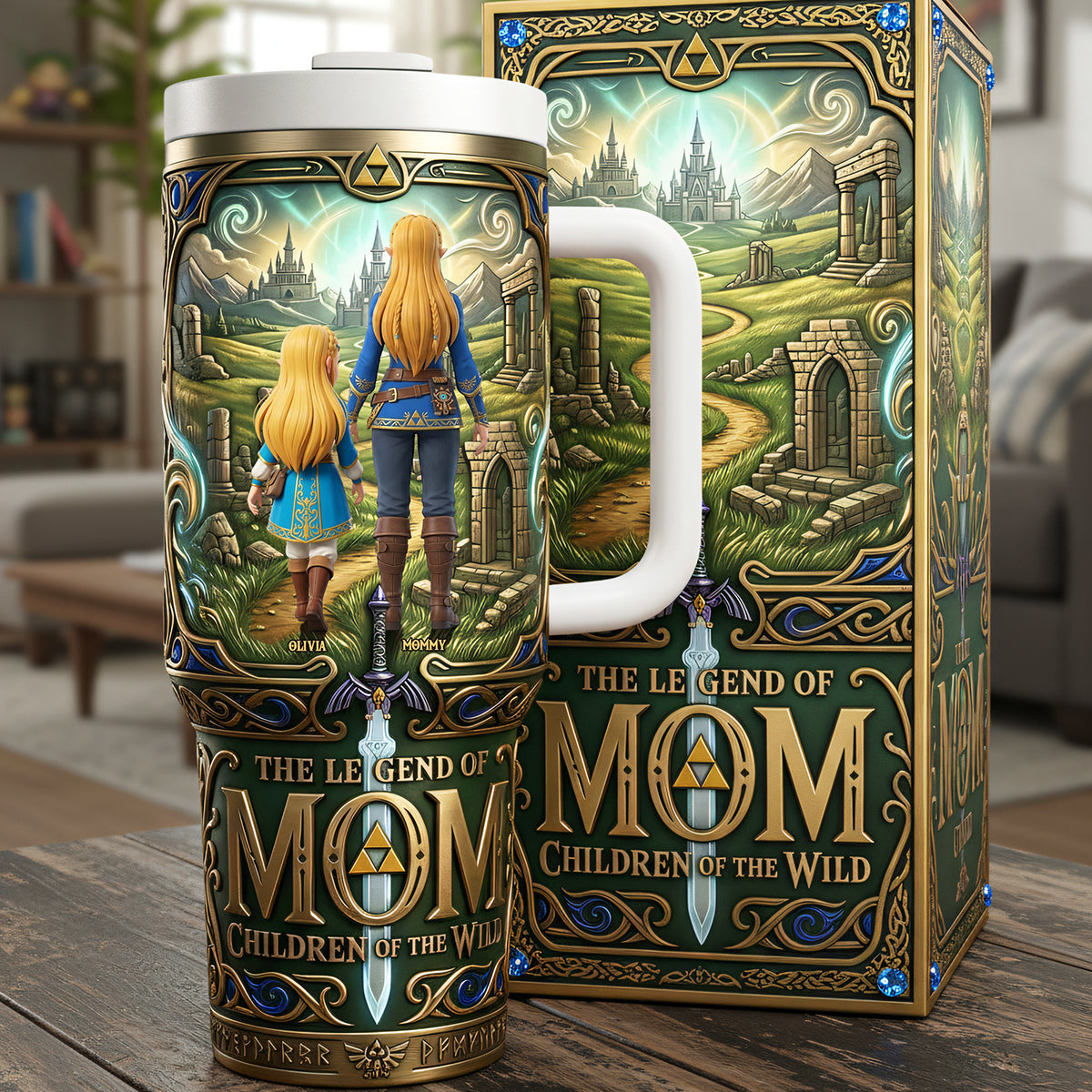 Legendary Adventure Mom Tumbler - Personalized Gifts For Moms 02nata120326