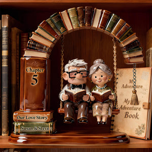 Our Love Story Acrylic Plaque - Personalized Gifts For Couple 02OHDT210126