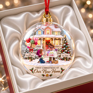 Decor Our New Home Ornament - Personalized Gifts For Newlywed Couple 05qhdh220926