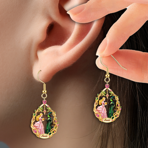 Mystic Sisters Earrings Personalized Gifts For Musical Fans 04TGLU240725