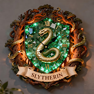 Fantasy Shield Hanging Wall Clock 01PADT251225