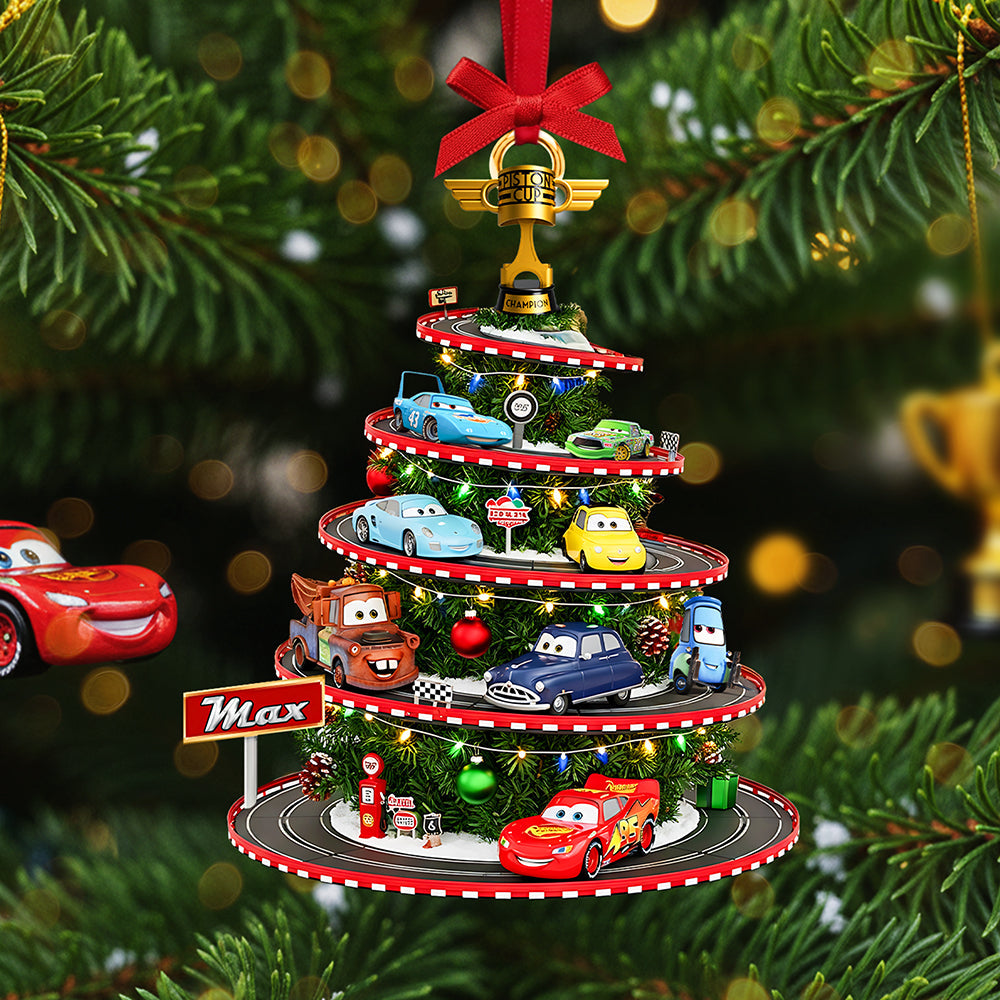 Cute Cars Personalized Gifts For Cartoon Fans Christmas Ornament 01tota150925