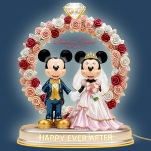 Happy Ever After Light Box Personalized Gifts For Couple 05PGQN281125