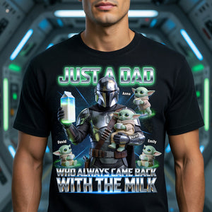 Just A Dad Shirt - Personalized Gifts For Dad 01PGQN040526