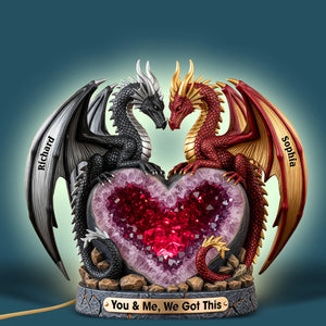 Fantasy Love Acrylic Light Box - Personalized Gifts For Couples 04PGQN271125