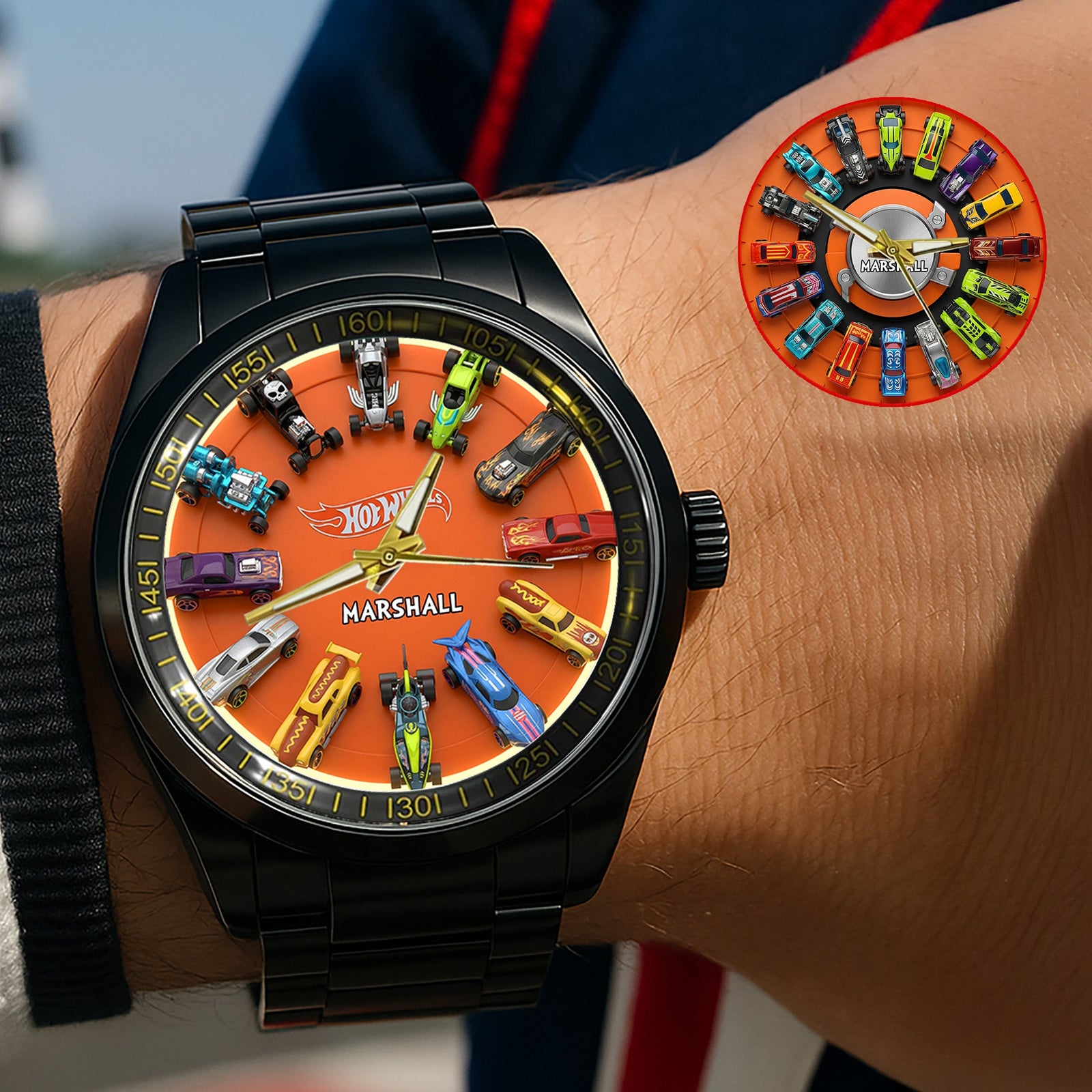 Speed Racer Men's Watch - Personalized Gifts For Car Lovers 01namg290725