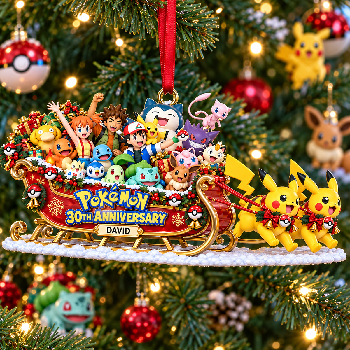 30th Anniversary Creature Christmas Ornament - Personalized Gifts For Christmas 01ohtn071026
