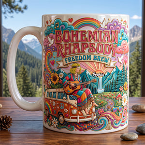 Queen Bohemian Rhapsody Coffee Mug - Personalized Gifts 01PATN280726