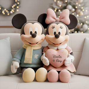 Forever Couple - Christmas Pillow Personalized Gifts For Couple 05PGDT101125