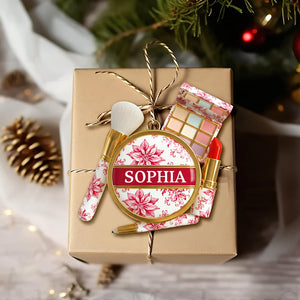 Makeup Kit Christmas Ornament - Personalized Gifts For Makeup Lovers 05PGLU131025