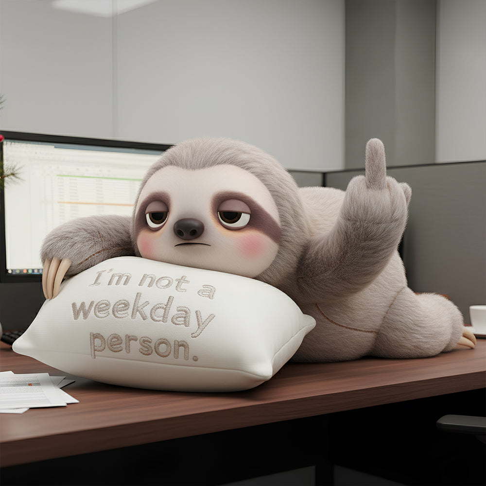 Sloth Coworker Pillow, Personalized Gifts For Coworker 02ohdt151125