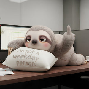 Sloth Coworker Pillow, Personalized Gifts For Coworker 02ohdt151125
