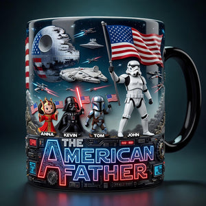 Dad Patriot Troop Magic Mug - Personalized Gifts For Dads 02qhdt010526