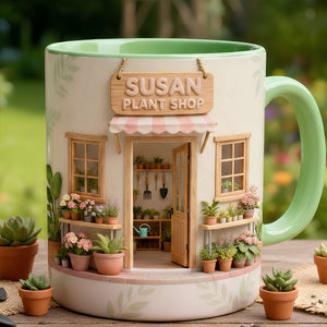 Garden Shop Accent Mug - Personalized Gifts For Garden Lovers 04kidt230126