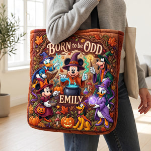 Born To Be Odd Tote Bag - Personalized Gifts For Witch Lover Tote Bag 01PATN290726