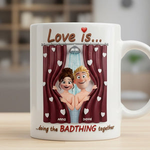 Naughty Couple Coffee Mug - Personalized Gifts For Couples 03totn081225