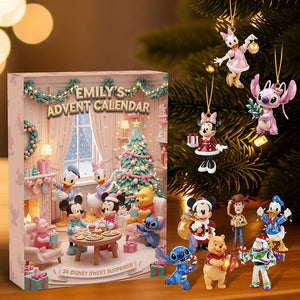 Cute Advent Calendar Personalized Custom Acrylic Blind Box - Gift For Christmas 01pgta151025