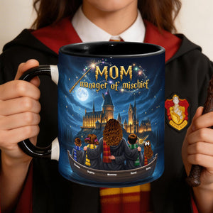 Mom Manager Of Kid Coffee Mug - Personalized Gifts For Mother 03huqn010426