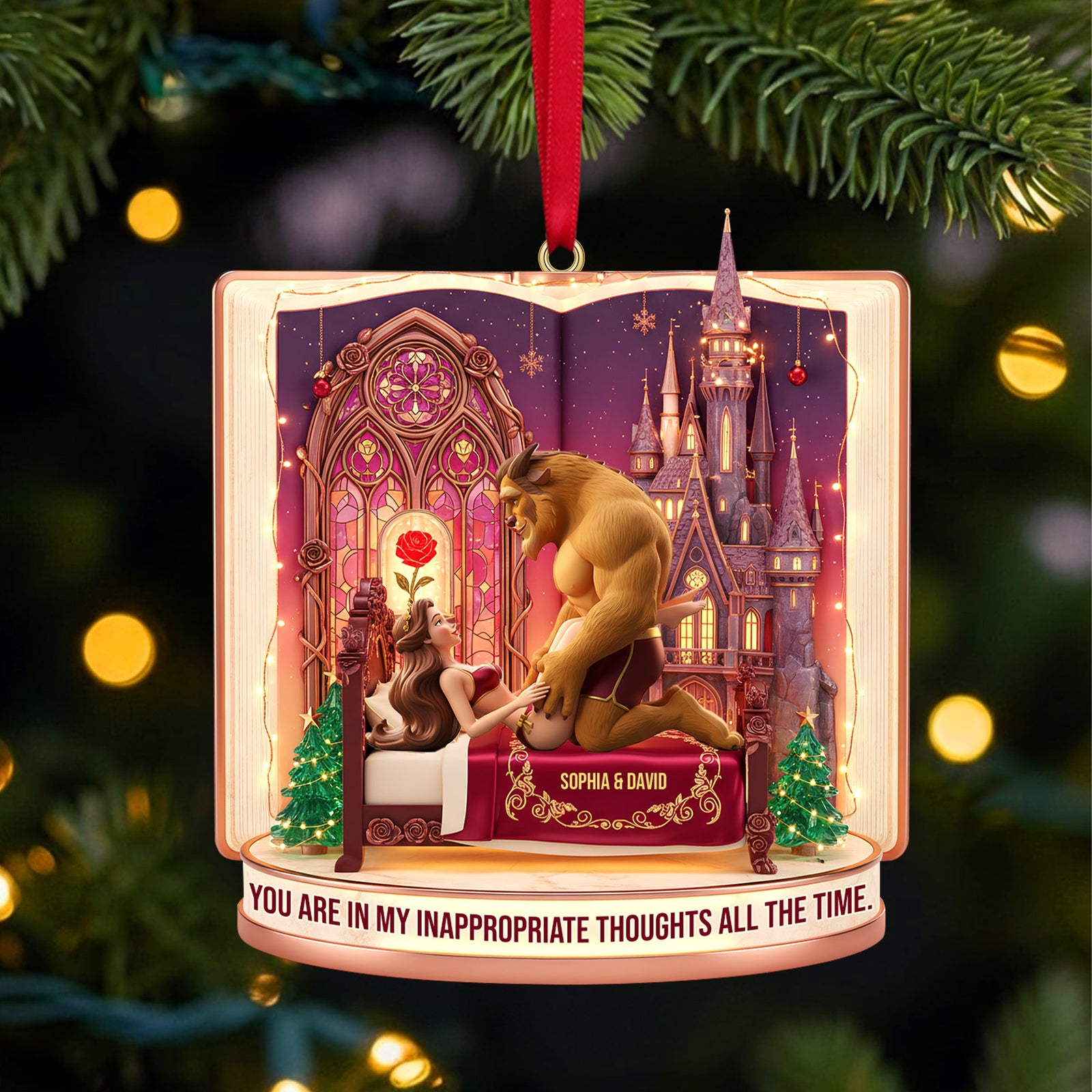 Personalized Gifts For Couple Christmas Ornament 03ohtn231025