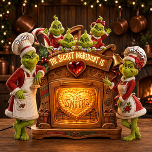 Christmas Baking Family Acrylic Light Box - Personalized Gifts For Family 04palu040926-Homacus