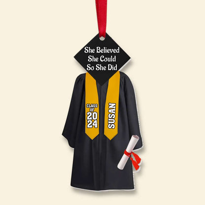 Personalized Gift For Graduation Christmas Ornament 01OHMH021024 - Ornament - GoDuckee