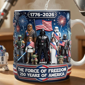 Warriors Celebrated America 250th Anniversary Magic Mug - Gifts For Patriots 02tydt010626