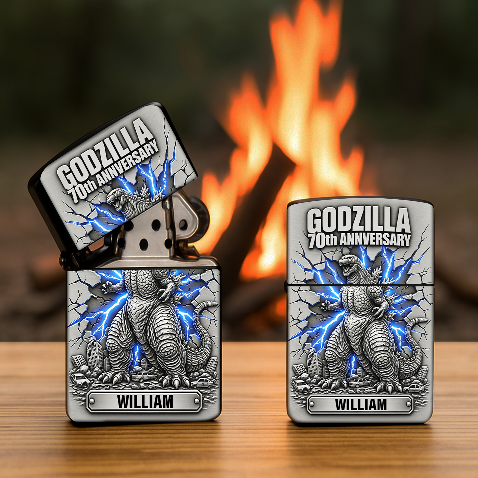 Giant Monster Lighter - Personalized Gifts For Movie Fans 02QHLU250825