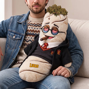 Sleepy Spellcaster Plush Pillow - Personalized Gifts For Stoner 06totn310726