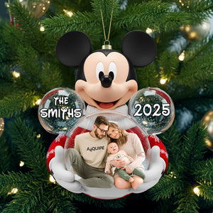 Family Memories Ornament – Personalized Custom Photo Gift For Family 01PGLU061125