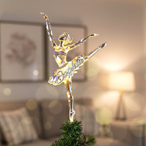 Charming Ballet Tree Topper, Personalized Gifts For Ballerina 04qhmg191125