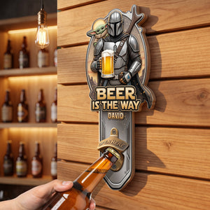 Adventure Warrior Wall Hanging Bottle Opener - Personalized Gifts 05NAQN200726