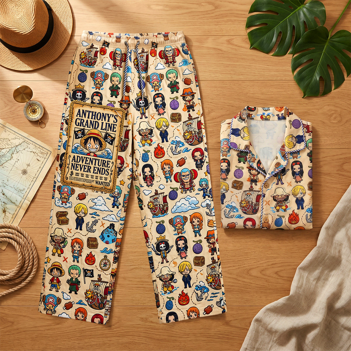 Ocean Adventure Pajama - Personalized Gifts 03PADH240626