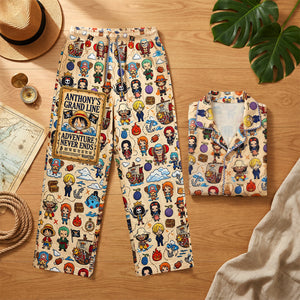 Ocean Adventure Pajama - Personalized Gifts 03PADH240626