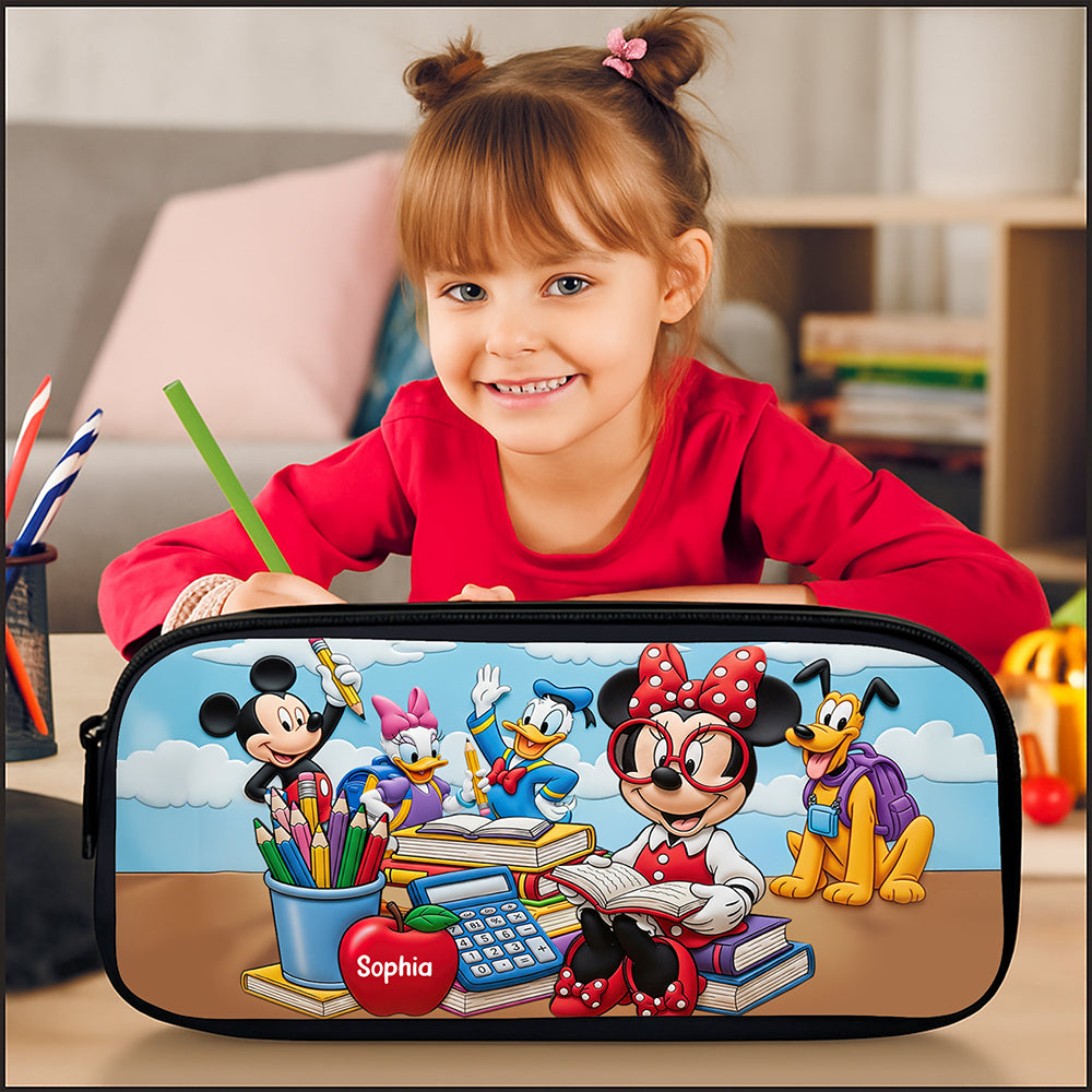 Cute Cartoon Pencil Case - Personalized Gifts For Teacher 07paqn080825
