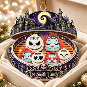 Spooky Dumpling Family Acrylic Ornament - Personalized Christmas Gifts For Family 02ohdt300926