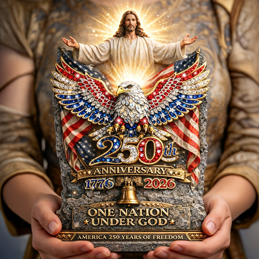 250th Anniversary Acrylic Plaque Personalized Gifts For Christians 04TODT050326