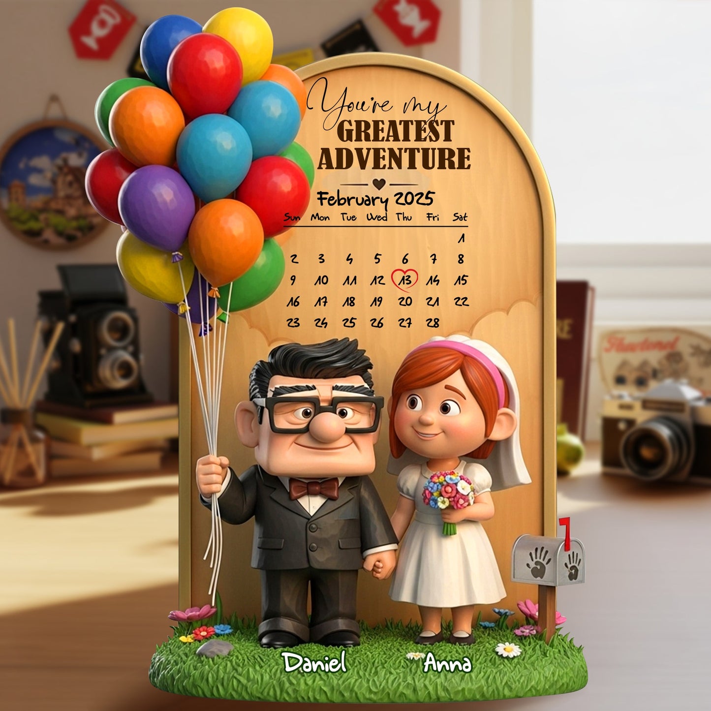 Greatest Adventure Acrylic Plaque - Personalized Anniversary Gifts For Couples 03TOLU190725