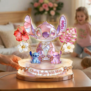 Alien Mom Acrylic Light Box - Personalized Gifts For Mother's Day 02pgmg050326