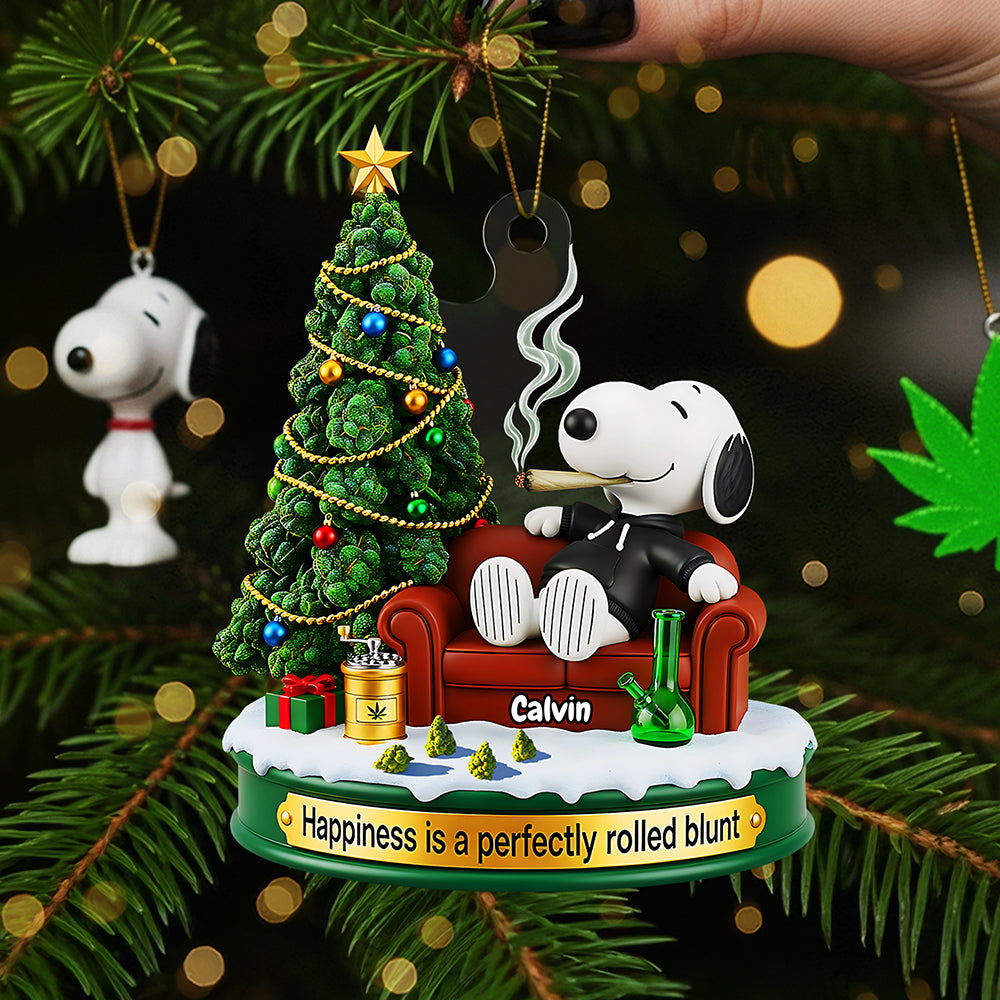 Chill Guy Ornament - Personalized Gifts For Herb Lovers 04tota030925